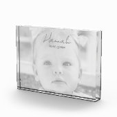 Aangepaste naam betekent onderliggend fotoblok (Rechts)