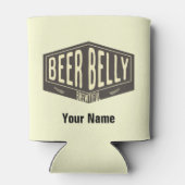 Aangepaste naam bier Belly Brewful Bottle Cooler (Achterkant)