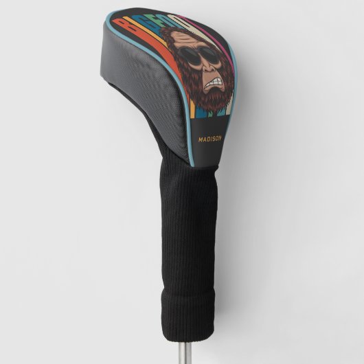 Aangepaste naam Bigfoot Golfheadcover (Schuin)