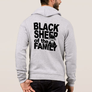 Aangepaste naam "Black Sheep" Hoodie
