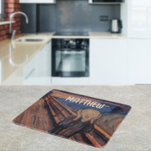 Aangepaste naam blauw sinaasappel schilderij De Sc