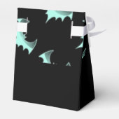 Aangepaste naam blauwe vlekken bedankdoosjes (Achterkant)