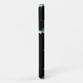 Aangepaste naam blauwe vlekken Case-Mate iPhone case (Achterkant/rechts)