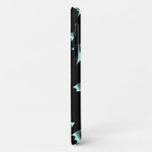 Aangepaste naam blauwe vlekken Case-Mate iPhone case (Achterkant/links)