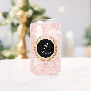 Aangepaste naam blikvorm glas