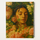 Aangepaste naam bloemenplanner planner (Achterkant)