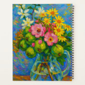 Aangepaste naam bloemenplanner planner (Achterkant)