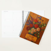 Aangepaste naam bloemenplanner planner (Display)