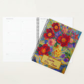 Aangepaste naam bloemenplanner planner (Display)