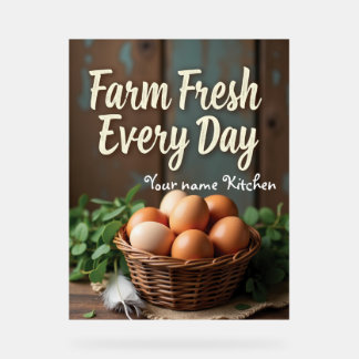 Aangepaste Naam Boerderij Keuken Decor