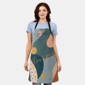 Aangepaste naam Boho Schort (Gedragen)