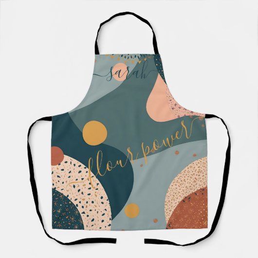 Aangepaste naam Boho Schort (Voorkant)