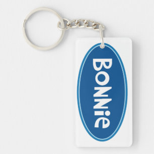 Aangepaste naam "Bonnie" Sleutelhanger