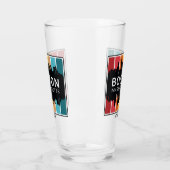Aangepaste naam Boston Massachusetts Glas (Links)