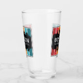 Aangepaste naam Boston Massachusetts Glas (Rechts)