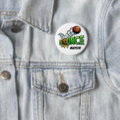 Aangepaste naam BOUNCE Basketball-knoppen Ronde Button 5,7 Cm (In situ)