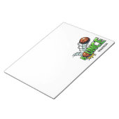 Aangepaste naam "Bounce" Basketball-notebooks Notitieblok (Schuin)