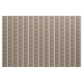 Aangepaste naam Burlap Rustic Print Stof (Yard (91,4 cm))