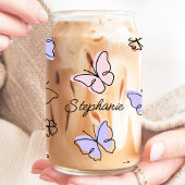 Aangepaste naam Butterfly Blikvorm Glas