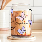 Aangepaste naam Butterfly Blikvorm Glas