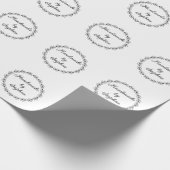 aangepaste naam cadeaupapier (Hoek)