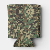 Aangepaste naam camouflage patroon blikjeskoeler (Achterkant)