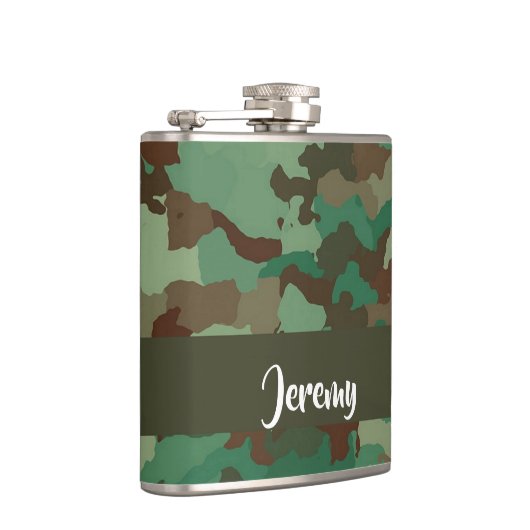 Aangepaste naam camouflage patroon heupfles (Rechts)