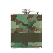 Aangepaste naam camouflage patroon heupfles (Achterkant)