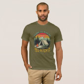 Aangepaste naam Camping T-shirt (Voorkant volledig)