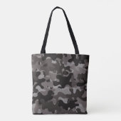 Aangepaste Naam Canvas tas met Camouflage Patroon (Achterkant)
