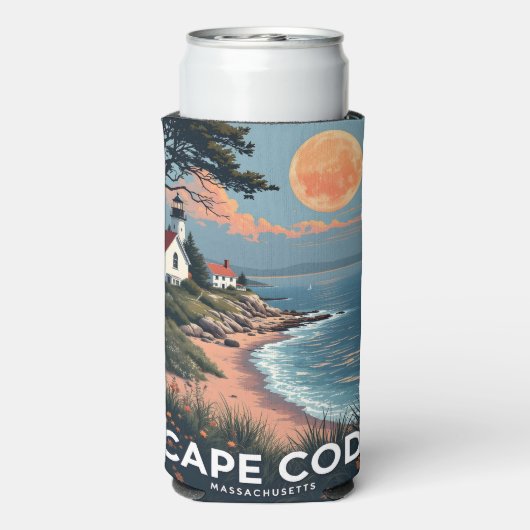 Aangepaste naam Cape Cod Massachusetts (Seltzer Achterkant)