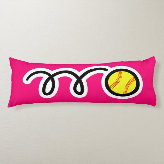 Aangepaste naam cartoon kind slaapkamer van softba lichaamskussen (Voorkant)