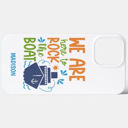 Aangepaste naam Case-Mate iPhone case (Achterkant (horizontaal))