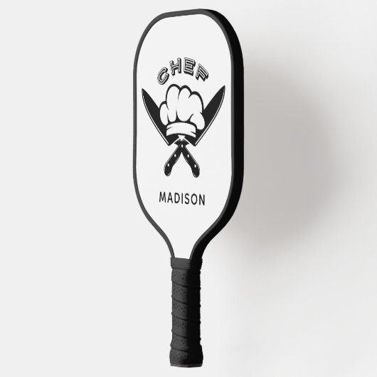 Aangepaste naam Chef Logo Pickleball Paddle (Links)