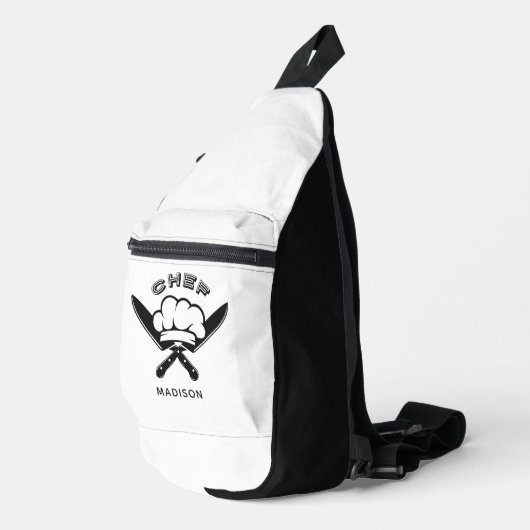 Aangepaste naam Chef Logo Sling Bag (Rechterhoek)