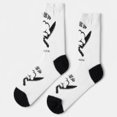 Aangepaste naam Chef Logo Sokken (Links)