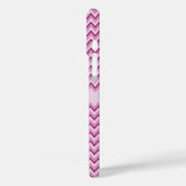 Aangepaste naam Chevron Pattern-telefoongevallen Case-Mate iPhone Case (Achterkant / Links)