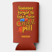 Aangepaste naam Chill Pill (Achterkant)
