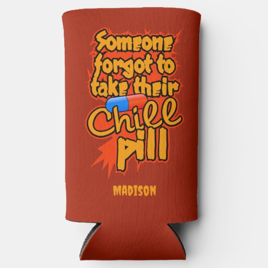Aangepaste naam Chill Pill (Voorkant)