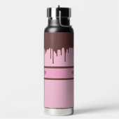 Aangepaste naam Chocolade Drip Waterfles (Links)