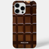 Aangepaste naam Chocolade Snoep Bar Chocolade Love Case-Mate iPhone Case (Achterkant)