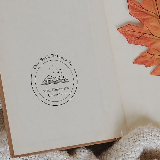 Aangepaste naam Cirkelboek behoort toe aan de lera Rubberstempel