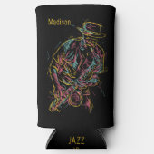 Aangepaste naam Colorful Jazz Player (Voorkant)