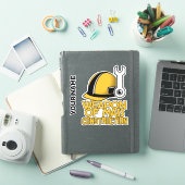 Aangepaste naam Constructie Sticker (iPad Cover)