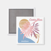 Aangepaste naam Costa Rica Magneet (Voorkant / Achterkant)