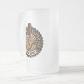 Aangepaste naam Craft Beer Taphouse Brewery Bar Matglas Bierpul (Voorkant links)