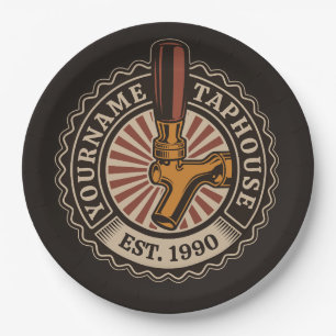 Aangepaste naam Craft Beer Taphouse Brewery Bar Papieren Bordje