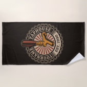 Aangepaste naam Craft Beer Taphouse Brewery Bar Strandlaken (Voorkant)