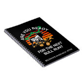 Aangepaste naam CRYPTO BULL RUN Ben je klaar Bitco Notitieboek (Rechterzijde)