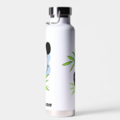 Aangepaste naam Cute Panda Waterfles (Rechts)